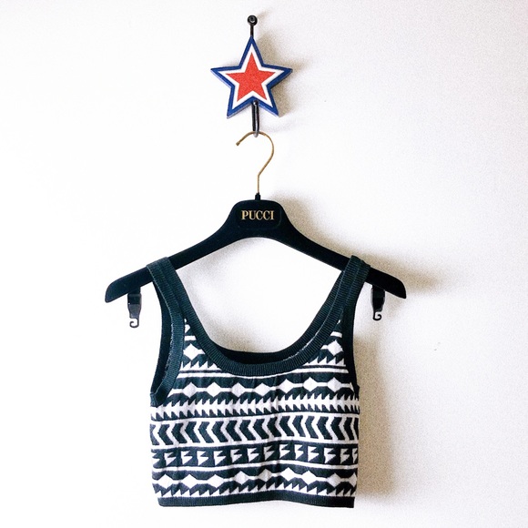 Ecote Women Sz S Med Aztec Tribal Print tank top - Picture 2 of 6